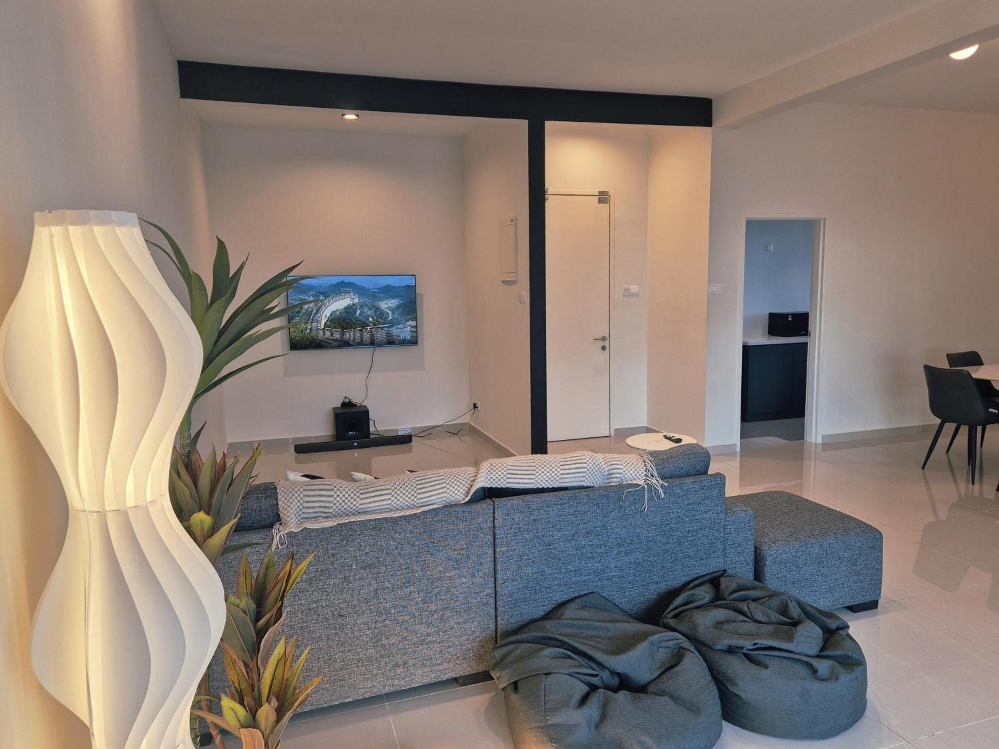 Apartment Ultimate Skyline Penthouse W Bathtub 3 Bedroom 6 Pax *